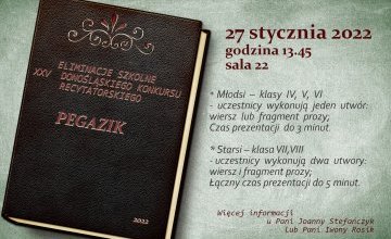 Konkurs Recytatorski 