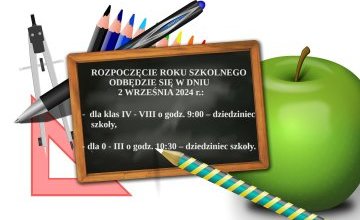 Rozpoczęcie roku szkolnego 
