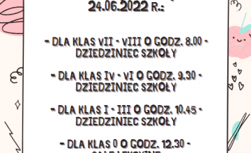 Zakończenie roku szkolnego 